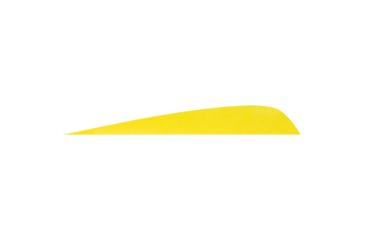 Image of Gateway Feathers 5 in Right Wing, Neon Yellow, Pack of 12, 500RPSFY-12