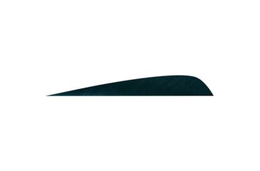 Image of Gateway Feathers Black 5 in Right Wing, Black, Pack of 12, 500RPSBK-12