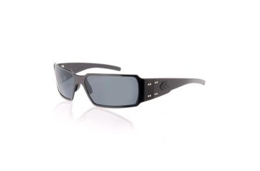 Image of Gatorz Boxster Single Vision Prescription Sunglasses, Black - Blackout Frame, BOXBLK01MBPSV