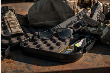 Image of Gatorz Delta Sunglasses, Blackout Frame, Digitally Optimzed Polarized, GZ-04-010