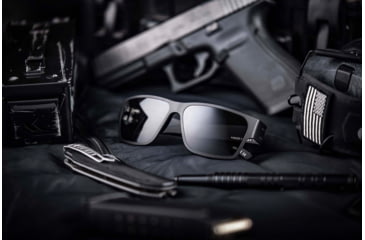 Image of Gatorz Delta Sunglasses, Blackout Frame, Digitally Optimzed Polarized, GZ-04-010