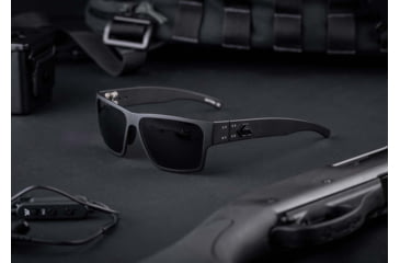 Image of Gatorz Delta Sunglasses, Blackout Frame, Digitally Optimzed Polarized, GZ-04-010