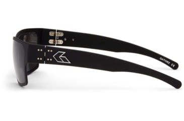 Image of Gatorz Delta Sunglasses, Matte Black Frame, Smoked Lens, GDELMTBLK01