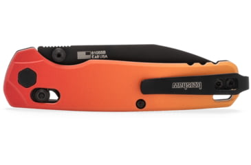 Image of Gatorz Kershaw Delta Sunglasses, Black Frame, Sunburst Lense, Black, Medium, 841235128226