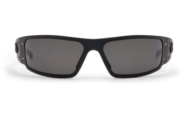 Image of Gatorz Mag Sunglasses, Black Frame, Gray Lens, GZ-01-001