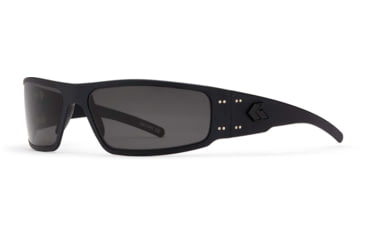 Image of Gatorz Mag Sunglasses, Black Frame, Gray Lens, GZ-01-001