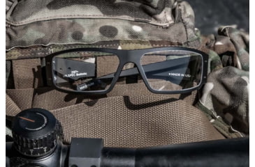 Image of Gatorz Mag Sunglasses, Black Frame, Gray Lens, GZ-01-001