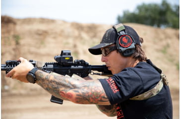 Image of Gatorz Mag Sunglasses, Black Frame, Gray Lens, GZ-01-001