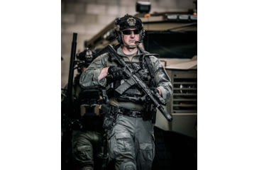 Image of Gatorz Mag Sunglasses, Black Frame, Gray Lens, GZ-01-001