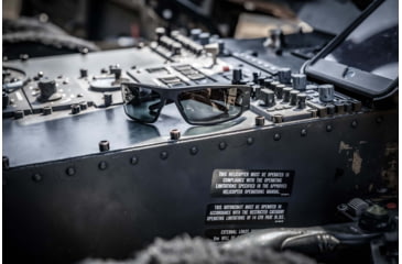 Image of Gatorz Mag Sunglasses, Black Frame, Gray Lens, GZ-01-001