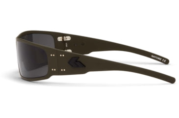 Image of Gatorz Magnum Cerakote Tungsten / Grey Polarized Sunglasses, GZ-01-211