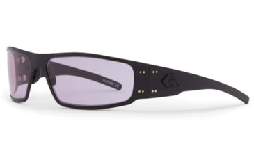 Image of Gatorz Magnum Milspec Ballistic Z87.1 Sunglasses, Blackout Frame, Shooting Low Light, w/Anti-Fog Lens, GZ-01-029