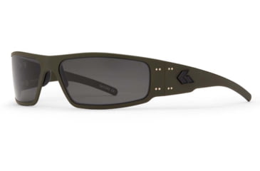 Image of Gatorz Magnum Milspec Ballistic Z87.1 Sunglasses, Cerakote OD Green Frame, Smoke w/Anti-Fog Lens, GZ-01-202