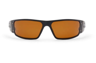 Image of Gatorz Magnum Sunglasses, Black Frame, Brown Polarized Lens, GZ-01-045
