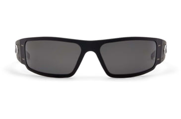 Image of Gatorz Magnum Sunglasses, Black Frame, Grey Lens, GZ-01-031