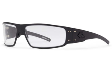 Image of Gatorz Magnum Sunglasses, Blackout Frame, Clear, GZ-01-039