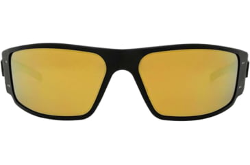 Image of Gatorz Magnum Sunglasses, Blackout Frame, Rose Polarized w/Gold Mirror Lens, GZ-01-016