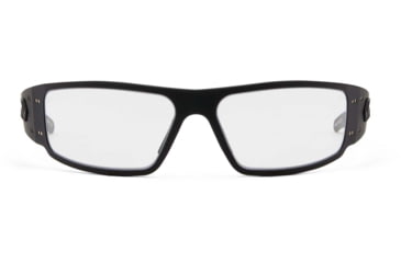Image of Gatorz Magnum Sunglasses, Milspec Ballistic, Z87.1 Black Frame, Clear Anti Fog Lens, GZ-01-003