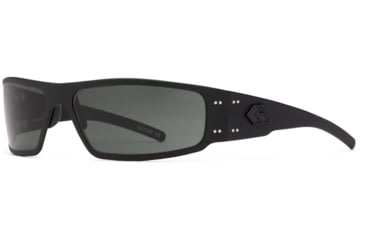 Image of Gatorz Magnum Sunglasses, Milspec Ballistic, Z87.1 Black Frame, Smoke Anti Fog Lens, GZ-01-002