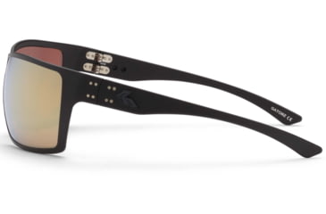 Image of Gatorz Marauder Glasses, Gold Mirror Polarized Lens, Black Cerakote, One Size, GZ-12-415
