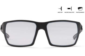 Image of Gatorz Marauder Glasses, MILSPEC Ballistic Z87.1 Photochromic Lens w/Anti-Fog, Black Cerakote, One Size, GZ-12-404