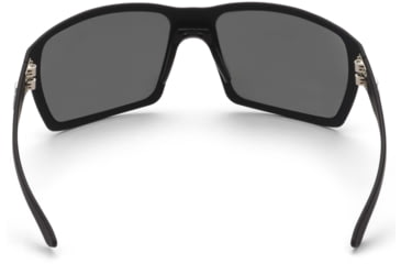 Image of Gatorz Marauder Glasses, Smoke Polarized Lens w/Blue Mirror, Black, One Size, GZ-12-421
