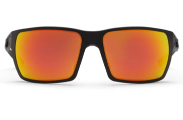 Image of Gatorz Marauder Glasses, Smoke Polarized Lens w/Sunburst Mirror, Black Cerakote, One Size, GZ-12-413