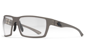 Image of Gatorz Marauder Sunglasses, Gunmetal Cerakote, MILSPEC Ballistic Photochromic w/ Anti-Fog, w/ Black Logo, Gunmetal, GZ-12-105