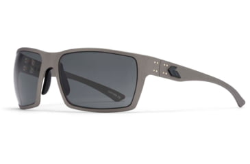 Image of Gatorz Marauder Sunglasses, Gunmetal Cerakote, Smoke Polar w/ Black Logo, Gunmetal, GZ-12-111