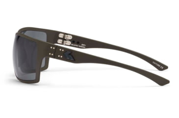 Image of Gatorz Marauder Sunglasses, OD Green Cerakote, MILSPEC Ballistic Smoke w/ Anti-Fog, w/ Black Logo, OD Green, GZ-12-202