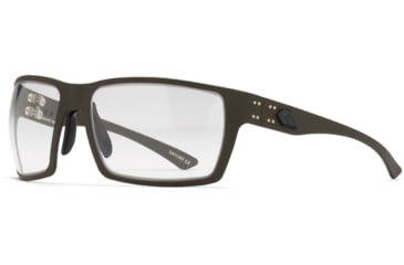 Image of Gatorz Marauder Sunglasses, OD Green Cerakote, MILSPEC Ballistic Photochromic w/ Anti-Fog, w/ Black Logo, OD Green, GZ-12-205