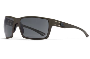 Image of Gatorz Marauder Sunglasses, OD Green Cerakote, MILSPEC Ballistic Smoke w/ Anti-Fog, w/ Black Logo, OD Green, GZ-12-202