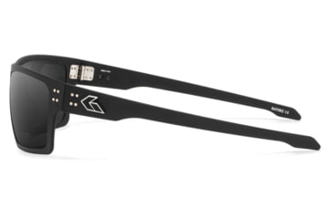 Image of Gatorz Sentix Glasses, Black/Silver Logo/Smoke, Medium, GZ-18-430