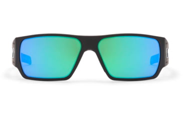 Image of Gatorz Specter Sunglasses, Cerakote Black Frame, Brown Polarized w/Silver Mirror Lens, GZ-08-422