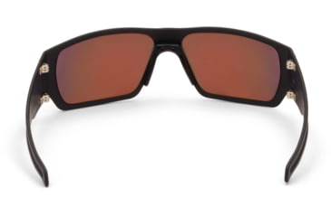 Image of Gatorz Specter Sunglasses, Cerakote Black Frame, Smoke Polarized w/Blue Mirror Lens, GZ-08-421