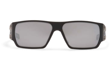 Image of Gatorz Specter Sunglasses, Cerakote BlackFrame, Smoke Polarized w/Silver Mirror Lens, GZ-08-424