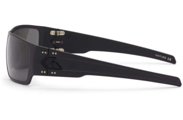 Image of Gatorz Specter Sunglasses, Cerakote Blackout Frame, Smoke Polarized, GZ-08-410