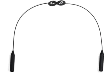 Image of Gatorz Stainless Steel Sunglass Cord, Black, One Size, 841235125362