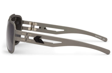 Image of Gatorz Stark Sunglasses, Cerakote Gunmetal Frame, Smoke Polarized, GZ-06-111