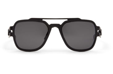 Image of Gatorz Stark Sunglasses, Matte Blackout Frame, Smoke Polar Lens, GZ-06-011