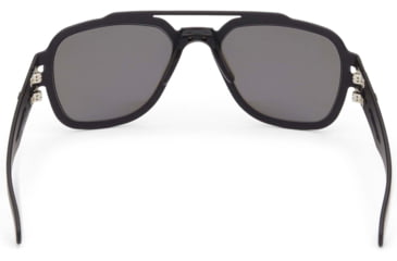 Image of Gatorz Stark Sunglasses, Matte Blackout Frame, Smoked Polarized w/ Blue Mirror Lens, GZ-06-012