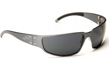 Image of Gatorz Velocity Sunglasses, Gunmetal Frame, Grey Lens