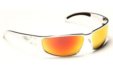 Image of Gatorz Velocity Sunglasses, Polish Frame, Sunburst Lens