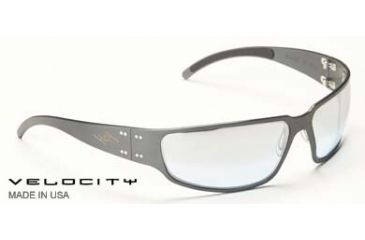 Image of Gatorz Velocity, Gunmetal Frame, Blue Gradient Lens