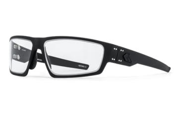 Image of Gatorz Warhawk Sunglasses, Black, Matte Black Logo, MilSpec Ballistic, Inferno w/ Anti-Fog, ANSI Z87.1, Black, One Size, 841235127304