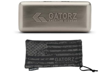 Image of Gatorz Wraptor Milspec Ballistic Z87.1 Sunglasses, Cerakote OD Green Frame, Smoke w/Anti-Fog Lens, GZ-02-202