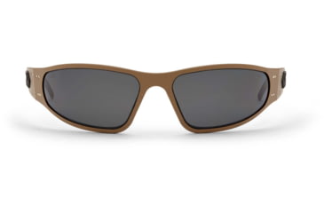 Image of Gatorz Wraptor Milspec Ballistic Z87.1 Sunglasses,Cerakote Tan Frame, Smoke w/Anti-Fog Lens, GZ-02-302
