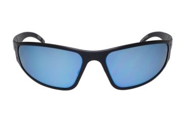 Image of Gatorz Wraptor Sunglasses, Black Frame, Blue Chrome Lens WRABLK08C