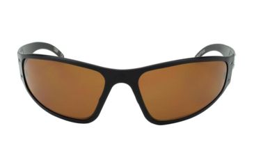 Image of Gatorz Wraptor Sunglasses, Black Frame, Brown Lens WRABLK03