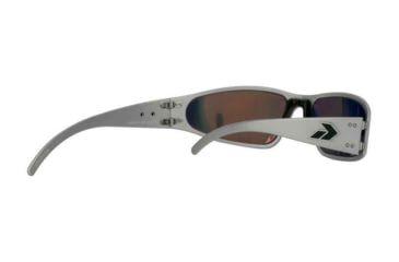 Image of Gatorz Wraptor Sunglasses, Brushed Frame, Sunburst Lens, WRABRU13M